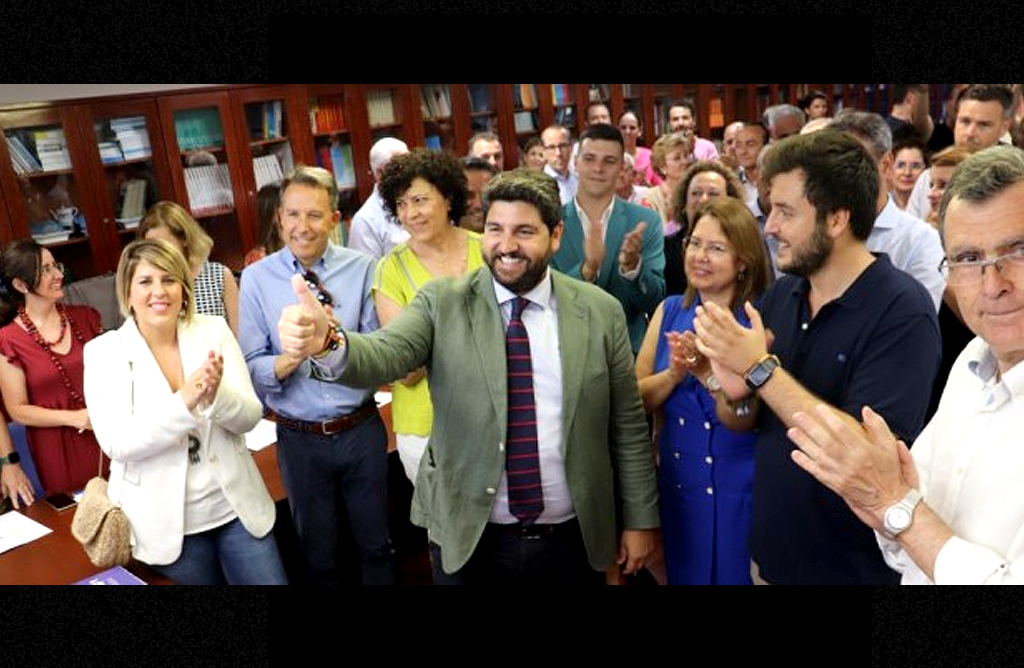 López Miras es proclamado candidato único a la Presidencia del PP de la Región de Murcia